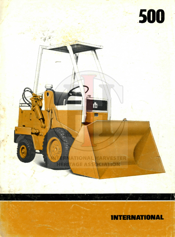 500 Payloader – International Harvester Heritage Association